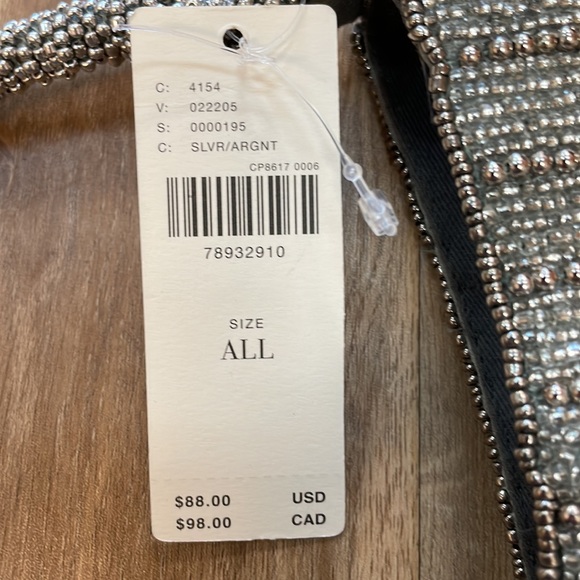 New Anthropologie Mini Half Moon Beaded Shoulder Bag!!🔥🔥🔥 - Picture 16 of 16